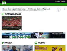 Tablet Screenshot of cartolafcsportv.com
